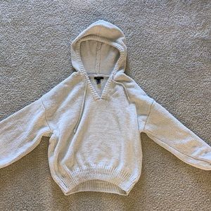 Forever 21 knit hoodie size medium